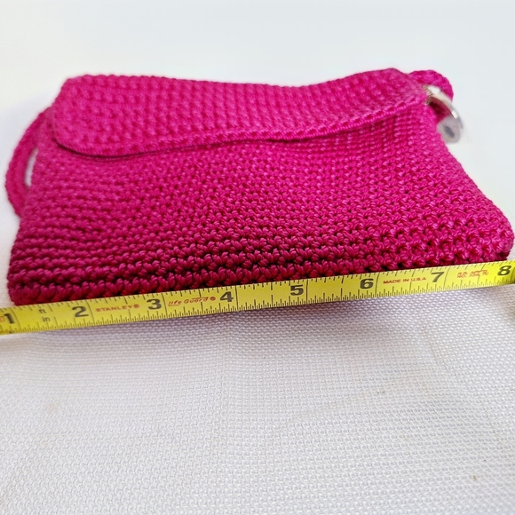 NWT The Sak brand " The Palm Springs Cross Body" bohemian core crocheted bag. - Picture 3 of 11